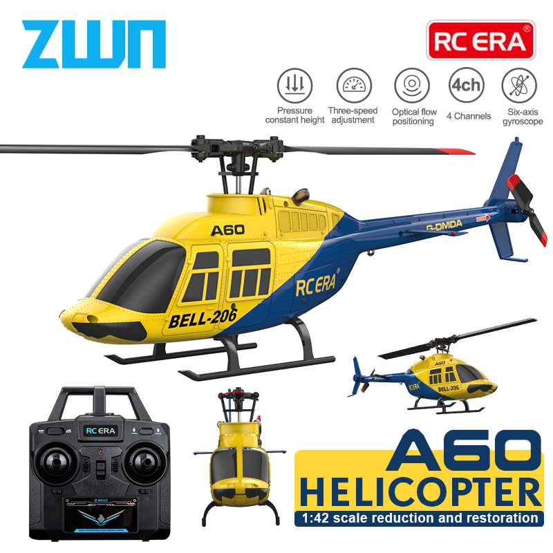Helicóptero A60 RC 2,4G girosc - Rc Hobby Helicopter reseña y precio