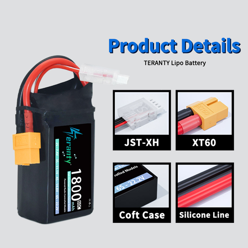 2/4 Uds TERANTY Lipo batería 3 - Rc Hobbyking reseña y precio