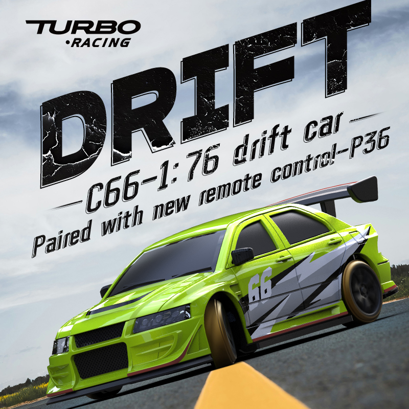 Turbo Racing 1:76 C66 Drift RC - Rc Hobby World reseña y precio