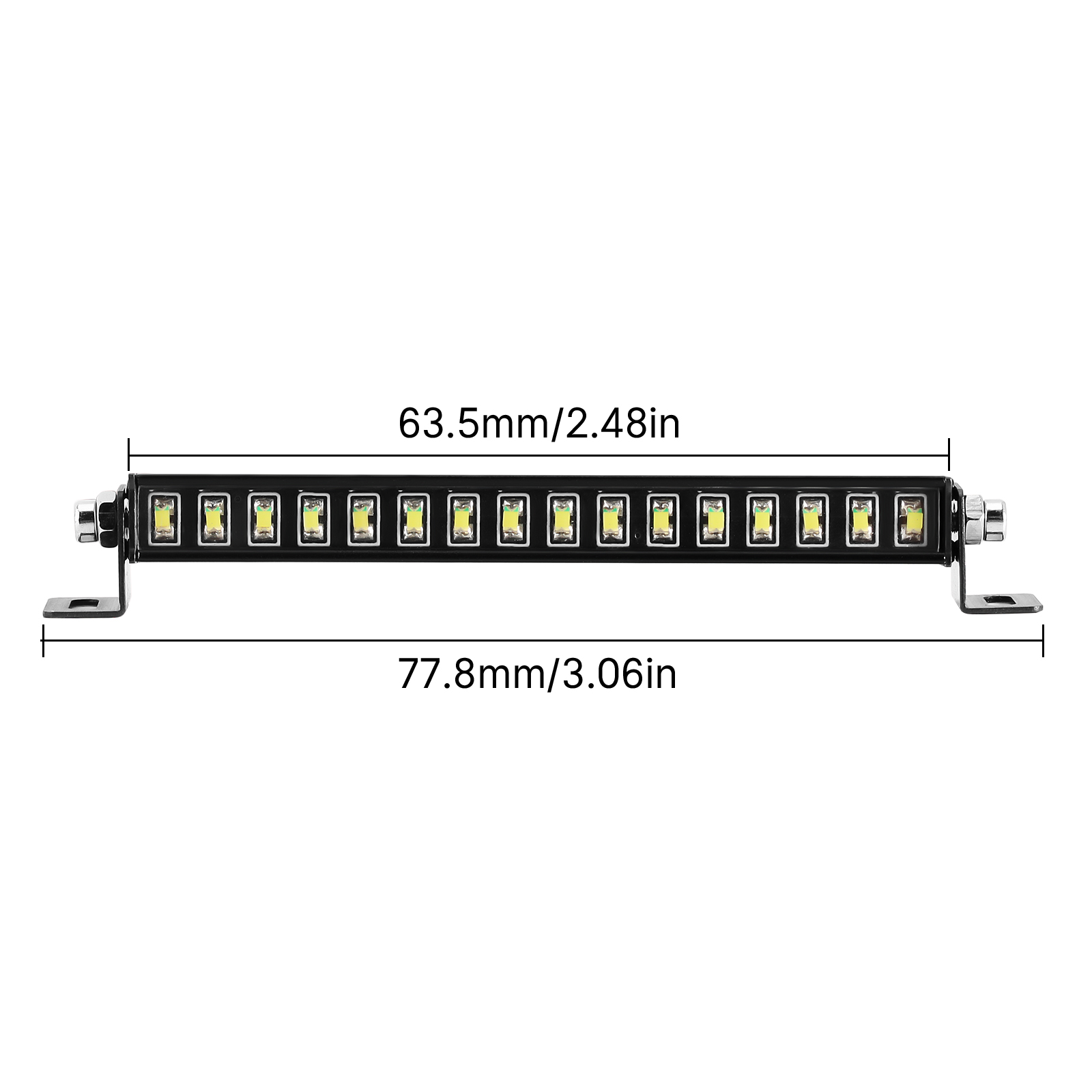 Luz de techo de metal INJORA 1 - Rc Hobby Warehouse reseña y precio