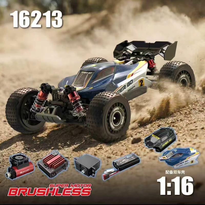 Coche RC Mjx Hyper Go 1/16 sin - Rc Hobby World reseña y precio