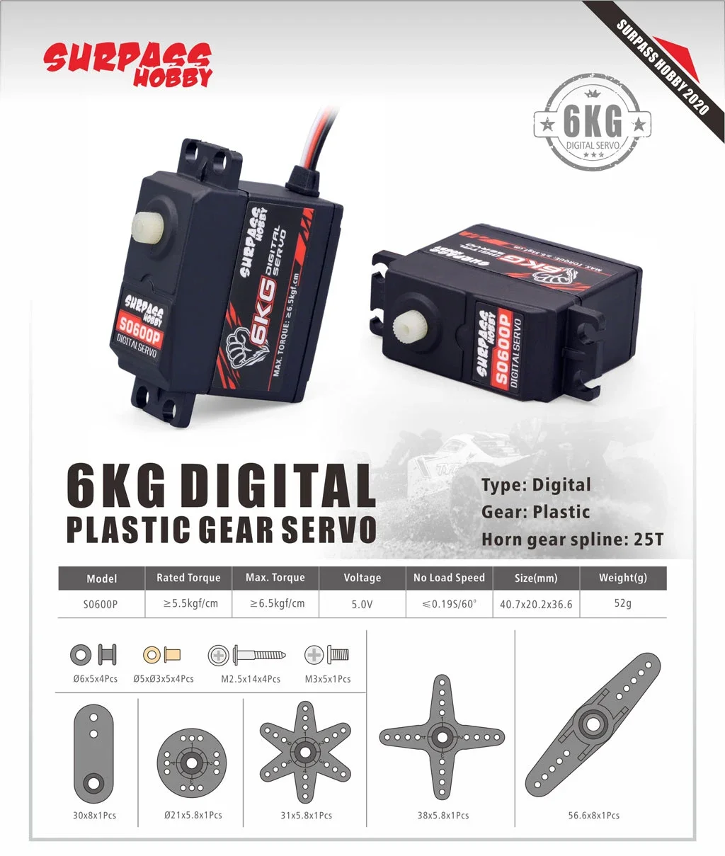 Servo Digital Impermeable Surp - Rc Hobbyking reseña y precio
