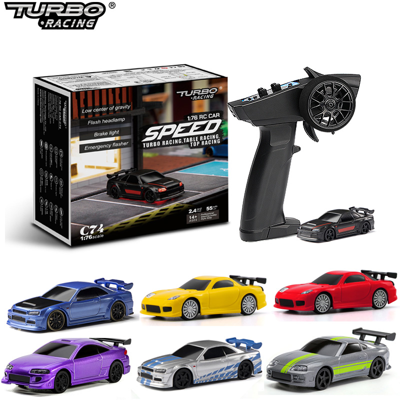 Turbo Racing 1:76 C64 C73 C72  - Rc Hobby World reseña y precio