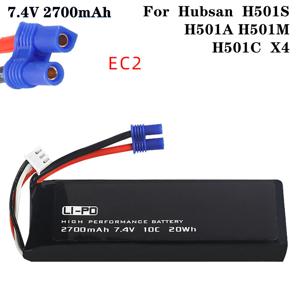 7,4 V 2700mAh 10C batería Orig - Rc Hobby Helicopter reseña y precio